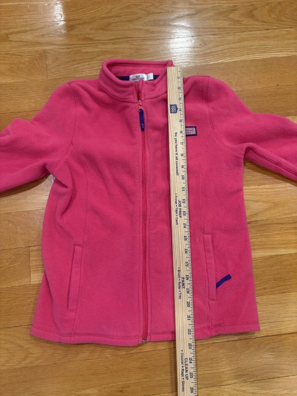 Vineyard vines Size Large (L) Fleece Full Zip Jacket with Pockets - Picture 5 of 6